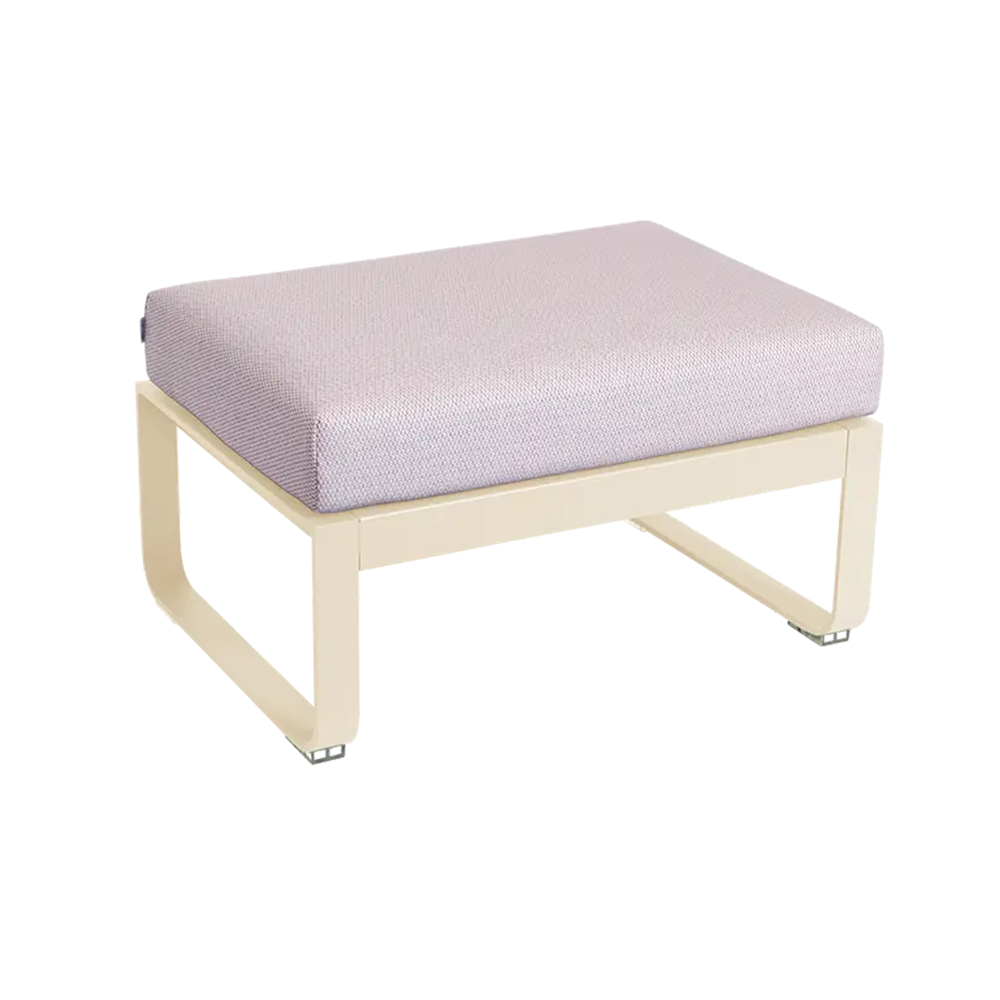 BELLEVIE 1-SEATER OTTOMAN-PEARL CUSHION