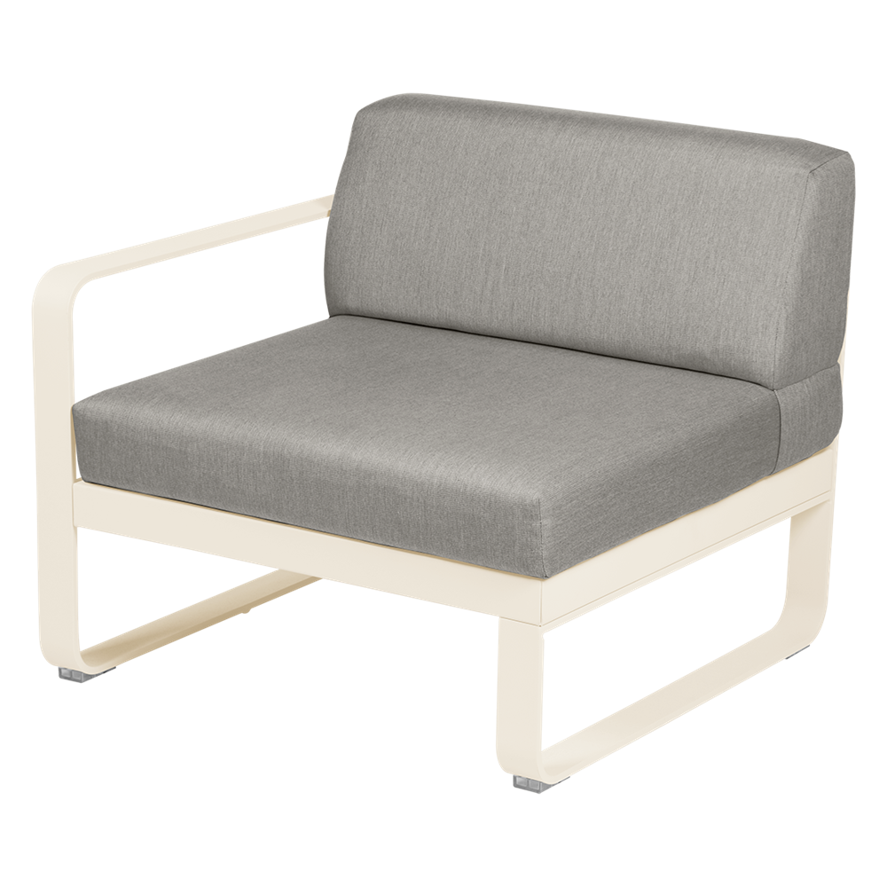 BELLEVIE 1-SEATER LEFT MODULE-TAUPE GREY CUSHION