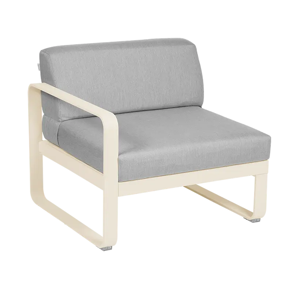 BELLEVIE 1-SEATER LEFT MODULE-FLANNEL GREY CUSHION