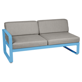 BELLEVIE 2-SEATER LEFT MODULE-TAUPE GREY CUSHION
