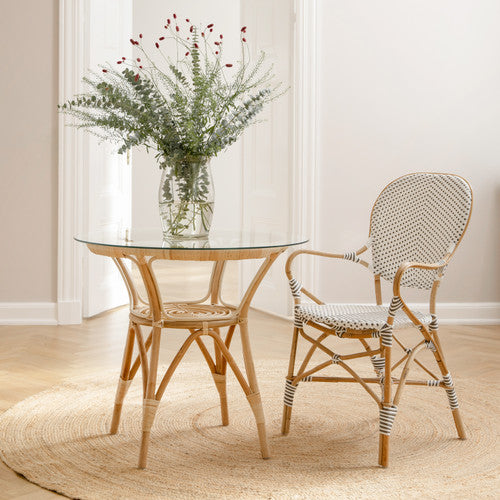 Tony Cafe Table w/ Glass