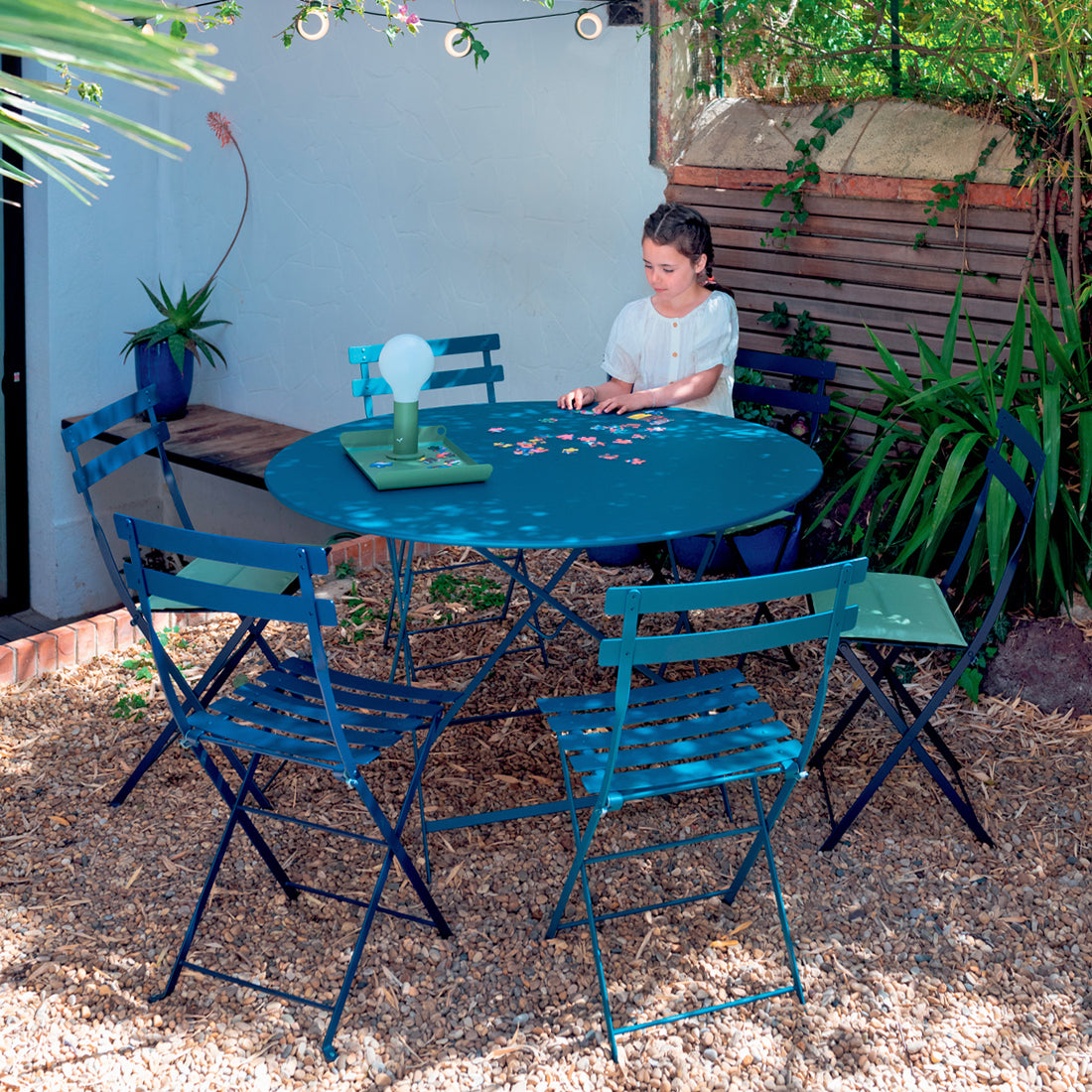 BISTRO METAL TABLE DIA 96 CM