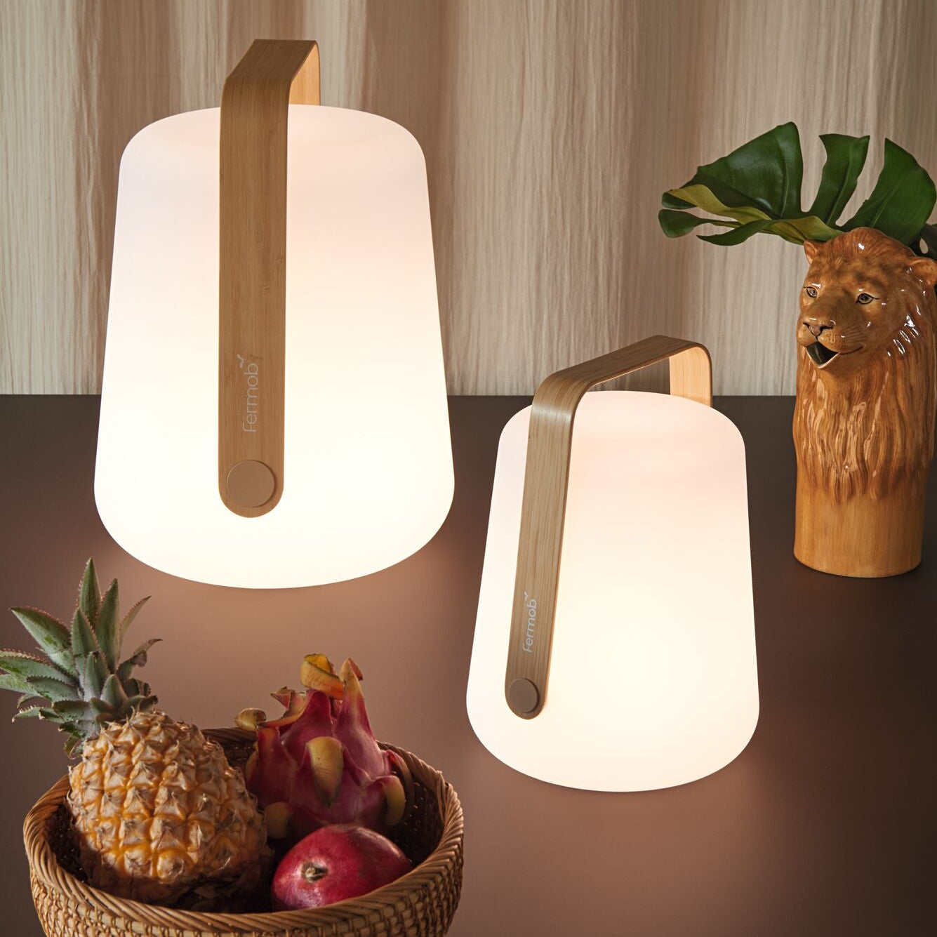 BALAD V2 BAMBOO LAMP H:38 CM