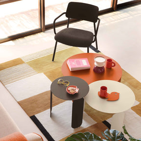 STUDIE FABRIC LOUNGE ARMCHAIR