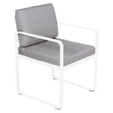 BELLEVIE DINING ARMCHAIR -FLANNEL GREY CUSHION