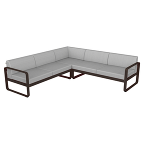 BELLEVIE MODULAR SOFA COMPOSITION 2-FLANNEL GREY CUSHION