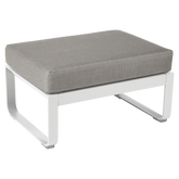 BELLEVIE 1-SEATER OTTOMAN-GREY TAUPE