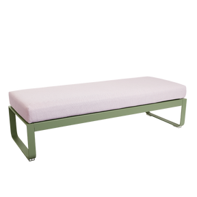 BELLEVIE 2-SEATER OTTOMAN-PEARL CUSHION