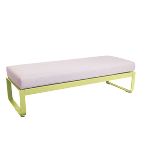BELLEVIE 2-SEATER OTTOMAN-PEARL CUSHION