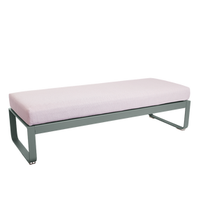 BELLEVIE 2-SEATER OTTOMAN-PEARL CUSHION