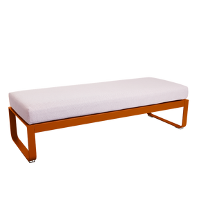 BELLEVIE 2-SEATER OTTOMAN-PEARL CUSHION