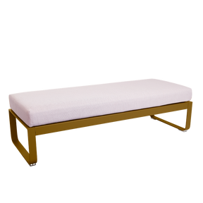 BELLEVIE 2-SEATER OTTOMAN-PEARL CUSHION