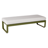 BELLEVIE 2-SEATER OTTOMAN-OFF WHITE CUSHION