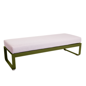 BELLEVIE 2-SEATER OTTOMAN-PEARL CUSHION