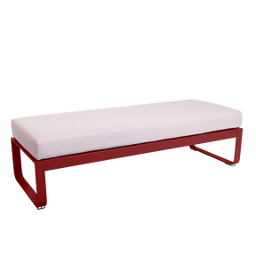 BELLEVIE 2-SEATER OTTOMAN-PEARL CUSHION