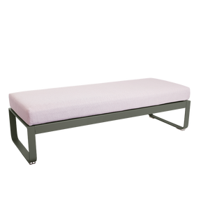 BELLEVIE 2-SEATER OTTOMAN-PEARL CUSHION