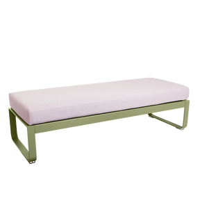 BELLEVIE 2-SEATER OTTOMAN-PEARL CUSHION