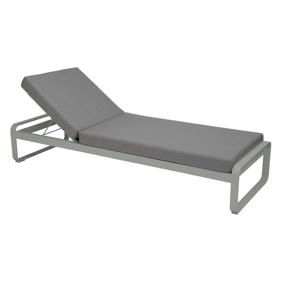 BELLEVIE SUNLOUNGER-FLANNEL GREY CUSHION