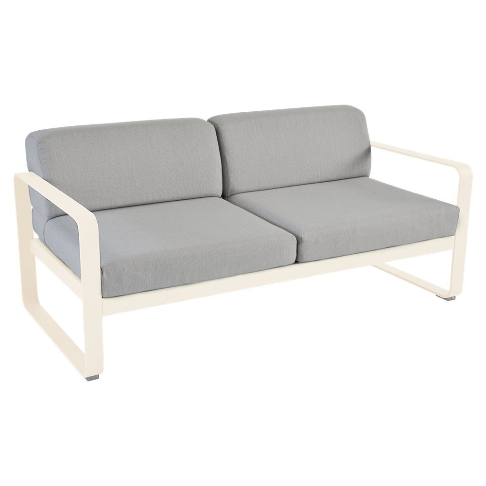 BELLEVIE 2-SEATER-FLANNEL GREY CUSHION