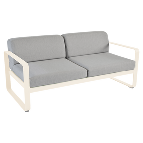 BELLEVIE 2-SEATER-FLANNEL GREY CUSHION