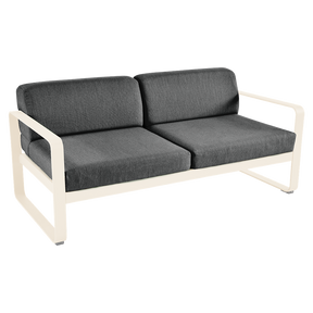BELLEVIE 2-SEATER-GRAPHITE GREY CUSHION