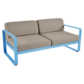 BELLEVIE 2-SEATER-GREY TAUPE CUSHION
