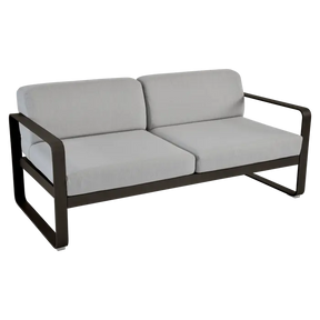 BELLEVIE 2-SEATER-FLANNEL GREY CUSHION
