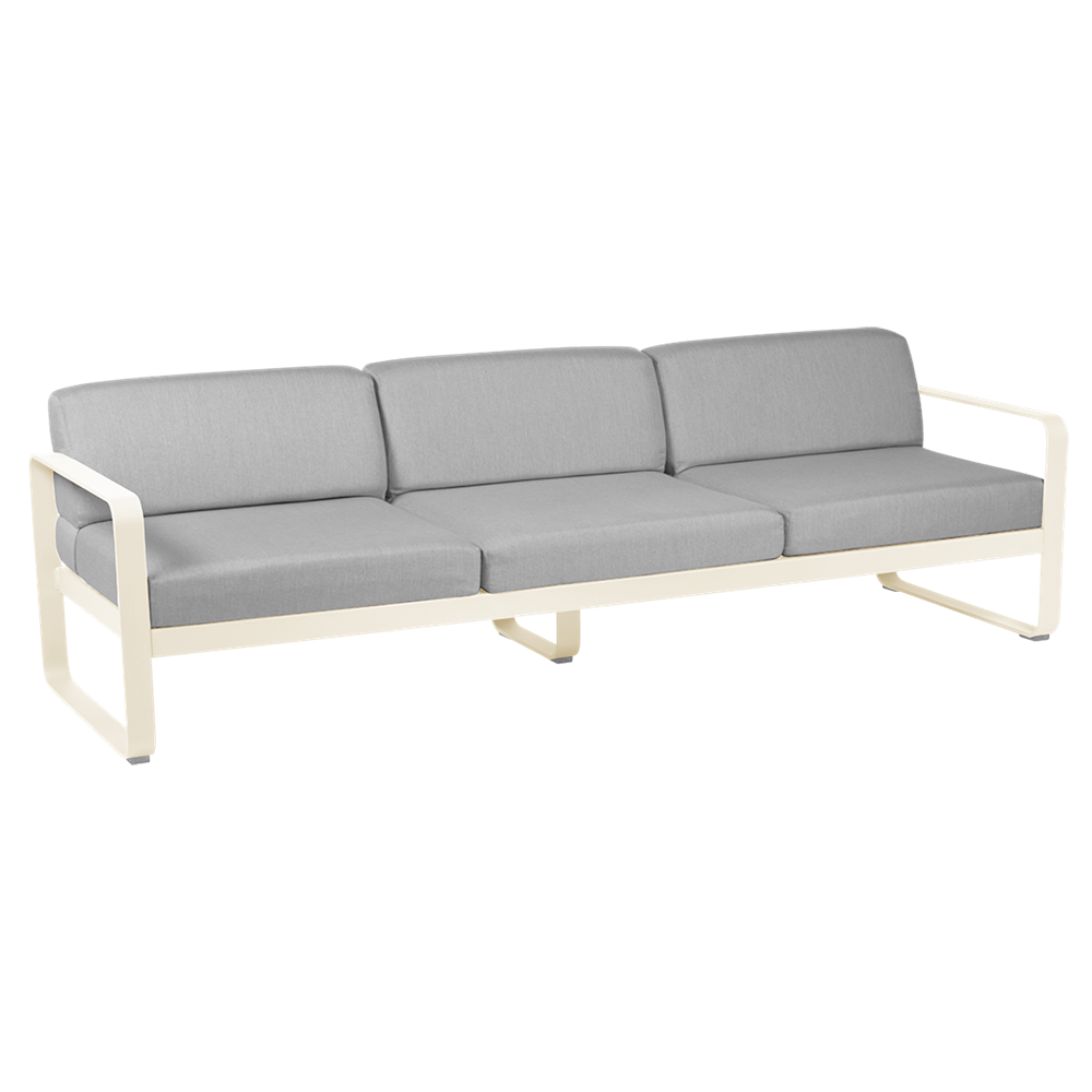 BELLEVIE 3-SEATER-FLANNEL GREY CUSHION