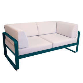 BELLEVIE 2-SEATER CLUB SOFA-PEARL CUSHION
