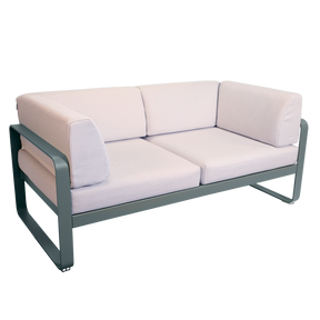 BELLEVIE 2-SEATER CLUB SOFA-PEARL CUSHION