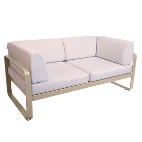 BELLEVIE 2-SEATER CLUB SOFA-PEARL CUSHION