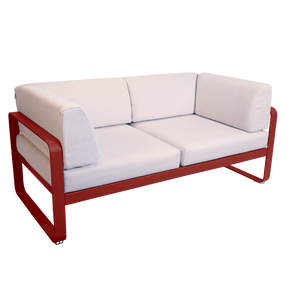 BELLEVIE 2-SEATER CLUB SOFA-PEARL CUSHION