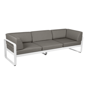 BELLEVIE 3-SEATER CLUB SOFA-GREY TAUPE