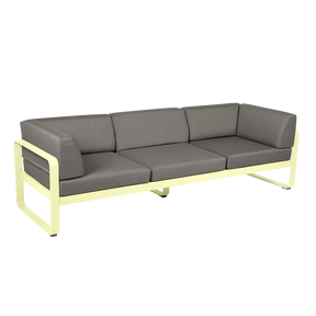 BELLEVIE 3-SEATER CLUB SOFA-GREY TAUPE