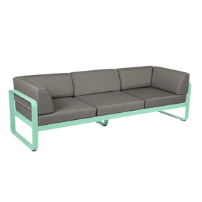 BELLEVIE 3-SEATER CLUB SOFA-GREY TAUPE