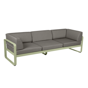 BELLEVIE 3-SEATER CLUB SOFA-GREY TAUPE