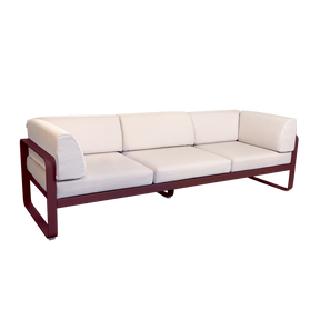 BELLEVIE 3-SEATER CLUB SOFA-PEARL CUSHION