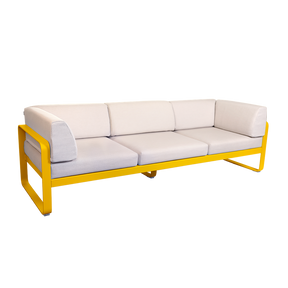 BELLEVIE 3-SEATER CLUB SOFA-PEARL CUSHION