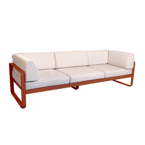BELLEVIE 3-SEATER CLUB SOFA-PEARL CUSHION