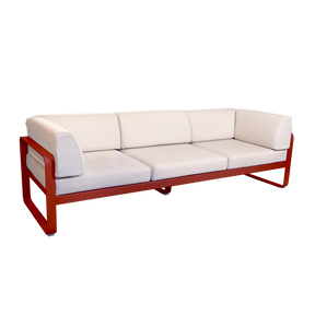 BELLEVIE 3-SEATER CLUB SOFA-PEARL CUSHION