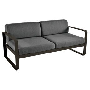 BELLEVIE 2-SEATER-GRAPHITE GREY CUSHION