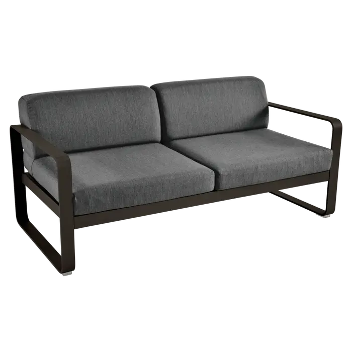 BELLEVIE 2-SEATER-GRAPHITE GREY CUSHION