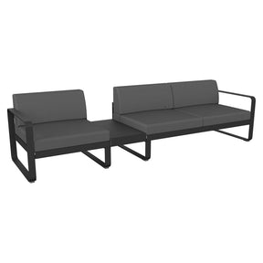 BELLEVIE MODULAR SOFA COMPOSITION 1A-FLANNEL GREY CUSHION