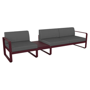 BELLEVIE MODULAR SOFA COMPOSITION 1A-FLANNEL GREY CUSHION