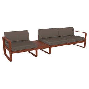 BELLEVIE MODULAR SOFA COMPOSITION 1A-TAUPE GREY CUSHION