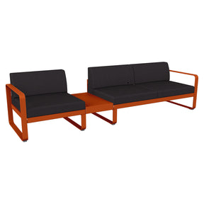 BELLEVIE MODULAR SOFA COMPOSITION 1A-GRAPHITE GREY CUSHION