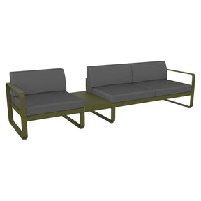 BELLEVIE MODULAR SOFA COMPOSITION 1A-FLANNEL GREY CUSHION