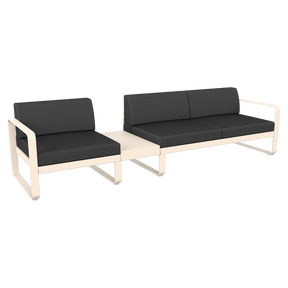 BELLEVIE MODULAR SOFA COMPOSITION 1A-GRAPHITE GREY CUSHION