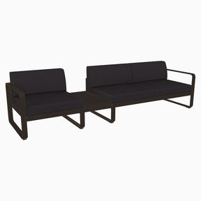 BELLEVIE MODULAR SOFA COMPOSITION 1A-GRAPHITE GREY CUSHION