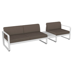 BELLEVIE MODULAR SOFA COMPOSITION 1B-TAUPE GREY CUSHION